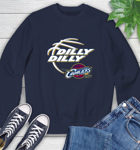 NBA Cleveland Cavaliers Dilly Dilly Basketball Sports Sweatshirt 3