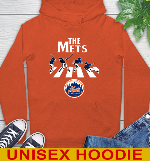 MLB Baseball New York Mets The Beatles Rock Band Shirt Hoodie 4