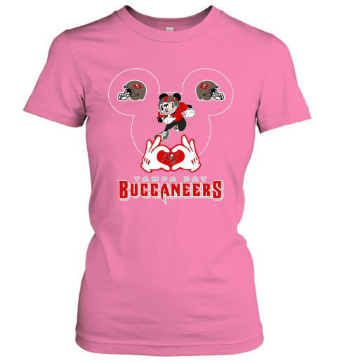 lrql i love the buccaneers mickey mouse tampa bay buccaneers s ladies t shirt 20 front azalea