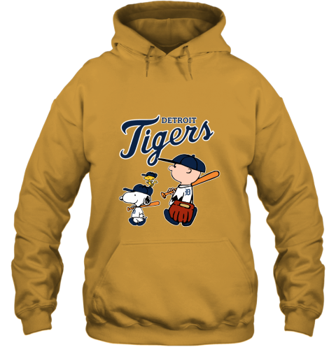 Detroit Tigers Let's Play Baseball Together Snoopy MLB Shirt 