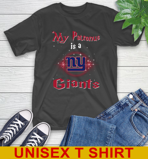 NFL Football Harry Potter My Patronus Is A New York Giants T-Shirt