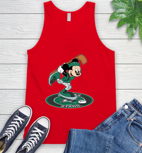 NHL Hockey Dallas Stars Cheerful Mickey Disney Shirt Tank Top 6