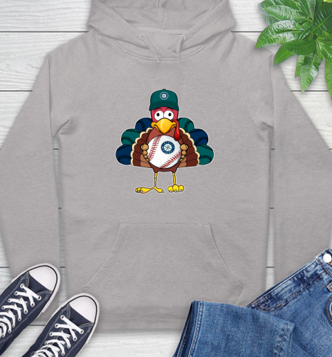 Seattle Mariners Turkey thanksgiving Hoodie 12