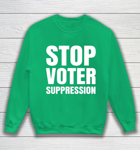 Black Voters Matter Protect The Vote Stop Voter Suppression Sweatshirt 5