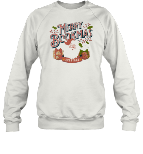 Merry Bookmas Christmas Sweatshirt