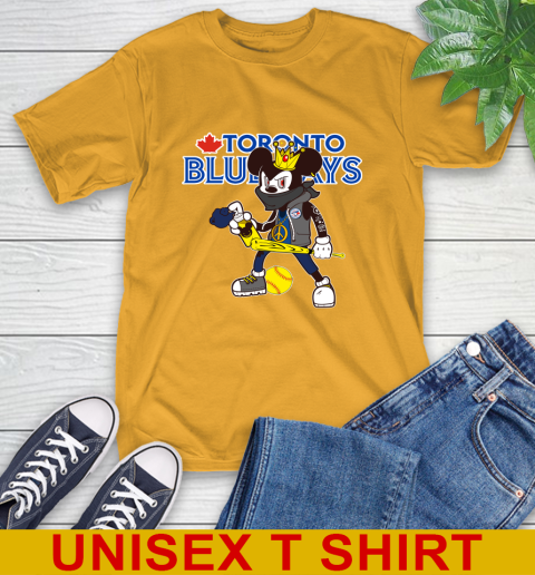 Toronto Blue Jays MLB Baseball Mickey Peace Sign Sports T-Shirt 3