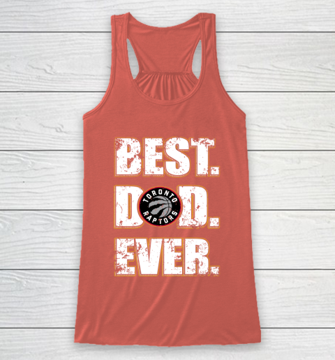 NBA Toronto Raptors Basketball Best Dad Ever Family Shirt Racerback Tank 3