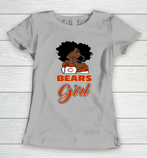 Chicago Bears Girl NFL Women's T-Shirt 11