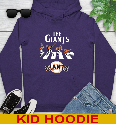 MLB Baseball San Francisco Giants The Beatles Rock Band Shirt Youth Hoodie 5