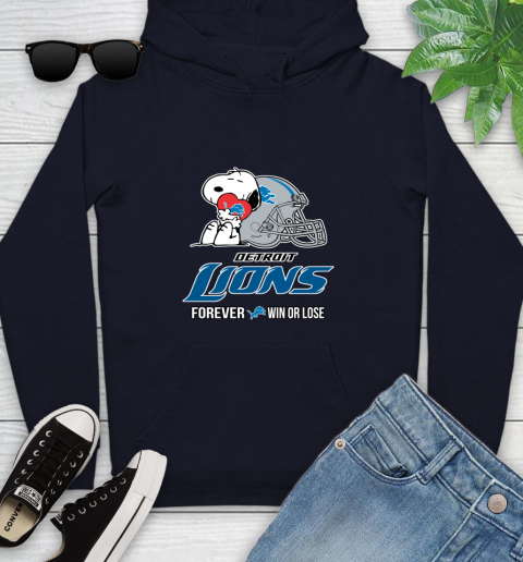 NFL The Peanuts Movie Snoopy Forever Win Or Lose Football Detroit Lions 140