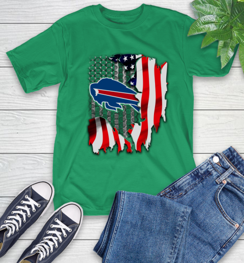 Buffalo Bills NFL Football American Flag T-Shirt 7