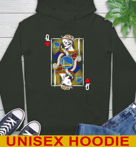 NBA Basketball Golden State Warriors The Queen Of Hearts Card Shirt Hoodie 12