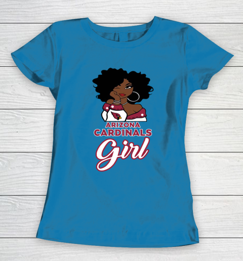 Arizona Cardinals Girl NFL Women's T-Shirt 8
