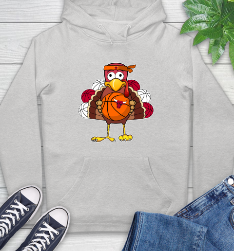 Chicago Bulls Turkey thanksgiving day Hoodie