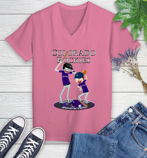 MLB Colorado Rockies Rick And Morty Baseball 89