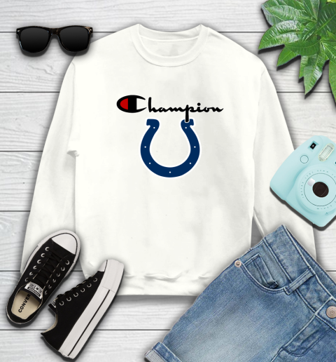 NFL Football Indianapolis Colts Champion Shirt Sweatshirt