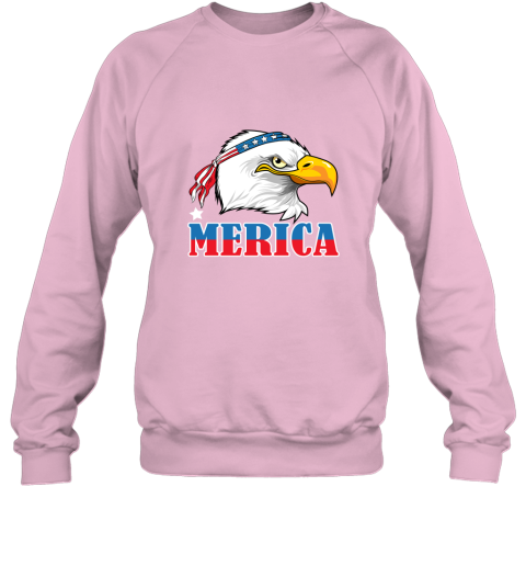 Eagle Mullet 4th Of July American Flag Merica USA Sweatshirt
