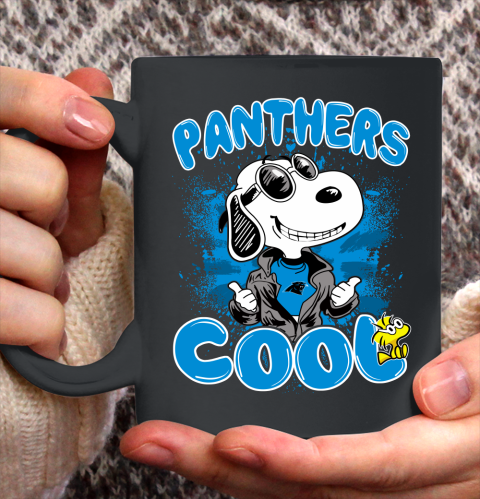 NFL Football Carolina Panthers Cool Snoopy Shirt Ceramic Mug 11oz