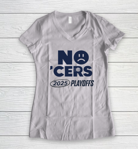 No ‘Cers Sad Face Indiana Pacers Women's V-Neck T-Shirt