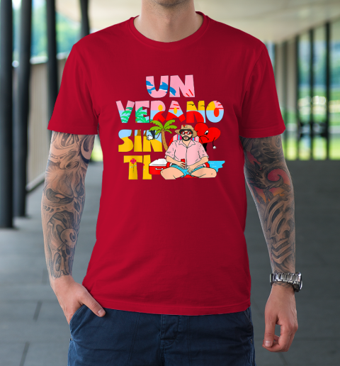 B Bunny Un Verano Worlds Tour Sin Ti Merch T-Shirt 16