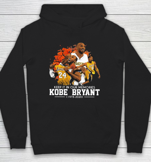 Official Los Angeles Lakers keep it in our memories Kobe Bryant 1978 2020 Hoodie