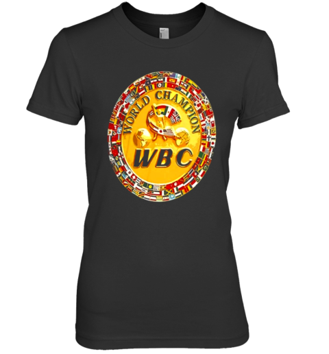 WBC Boxing Championship Premium Women's T-Shirt