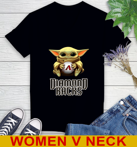 MLB Baseball Arizona Diamondbacks Star Wars Baby Yoda Shirt 78