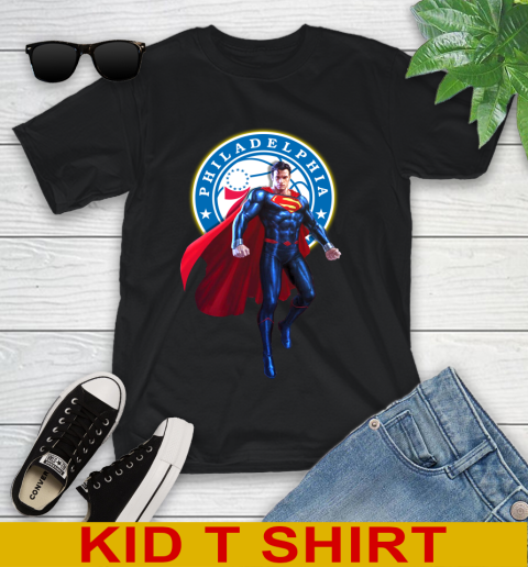 NBA Awesome Superman Basketball Sports Philadelphia 76ers 102