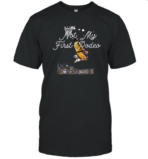 Aaron Rodgers Wearing Kobe Bryant Not My First Rodeo Premium T-Shirt
