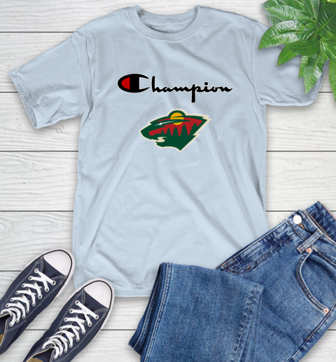 NHL Hockey Minnesota Wild Champion Shirt T-Shirt 8