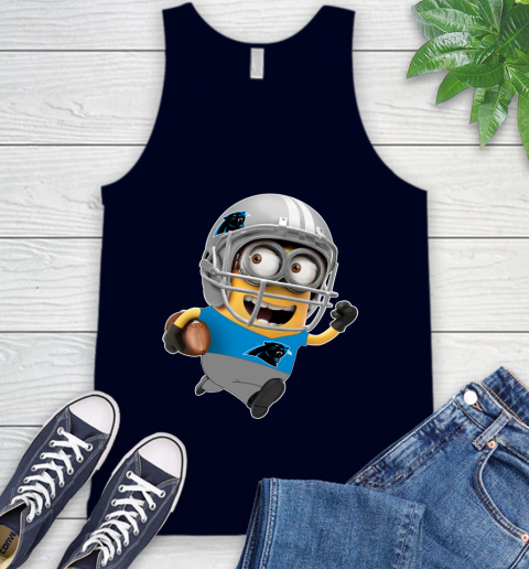 NFL Carolina Panthers Minions Disney Football Sports Tank Top 3