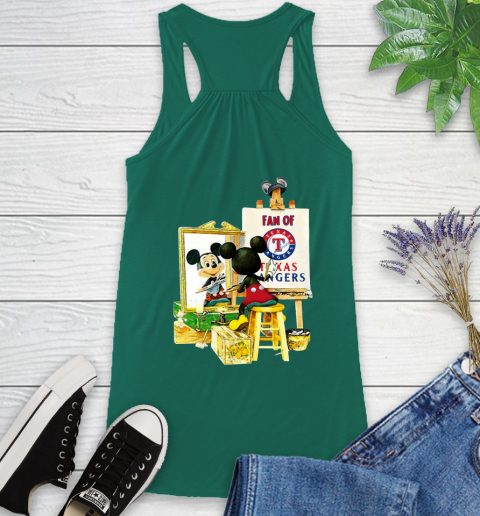 MLB Baseball Texas Rangers Mickey Drawing Shirt 40