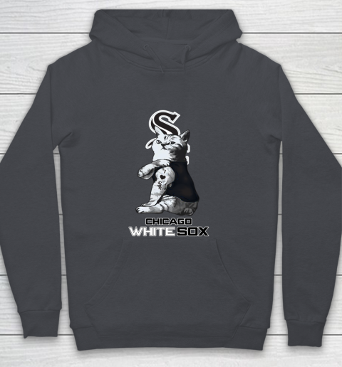 MLB Baseball My Cat Loves Chicago White Sox Youth Hoodie 5