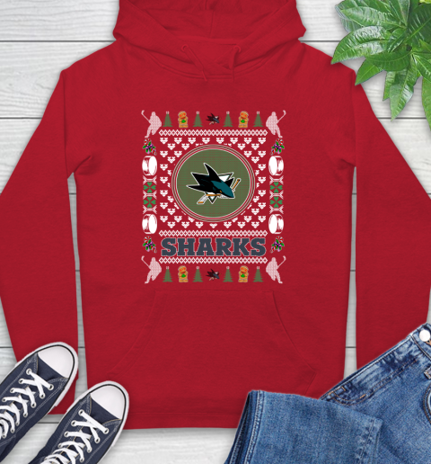 San Jose Sharks Merry Christmas NHL Hockey Loyal Fan Ugly Shirt 22
