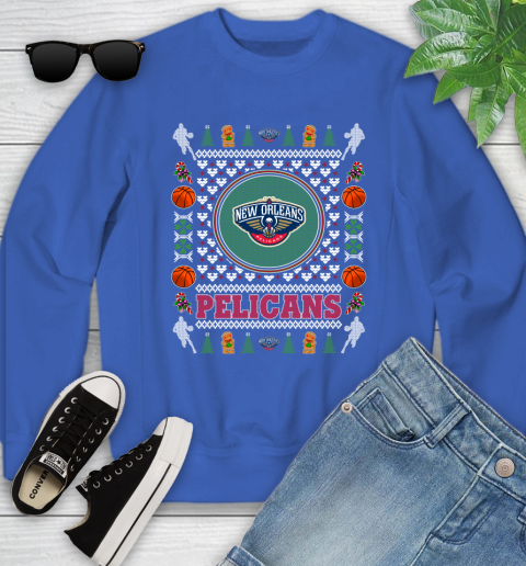 New Orleans Pelicans Merry Christmas NBA Basketball Loyal Fan Ugly Shirt 121
