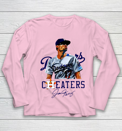 Joe Kelly Houston Astros Cheaters Youth Long Sleeve 6