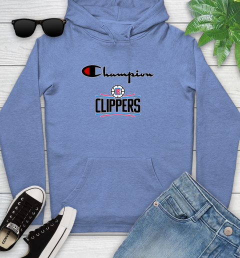NBA Basketball LA Clippers Champion Shirt Youth Hoodie 9
