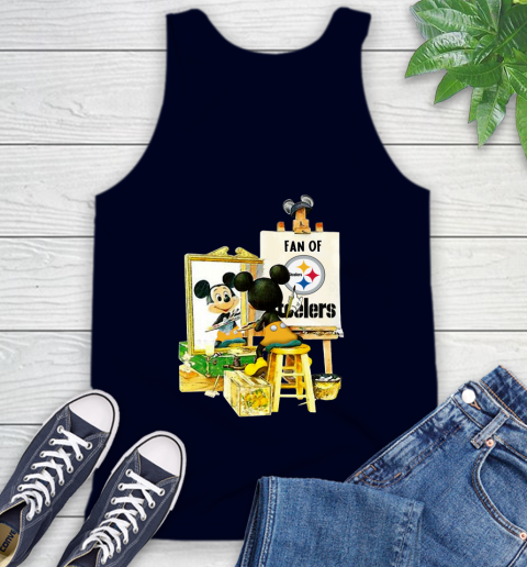 NFL Football Pittsburgh Steelers Mickey Drawing Shirt 67