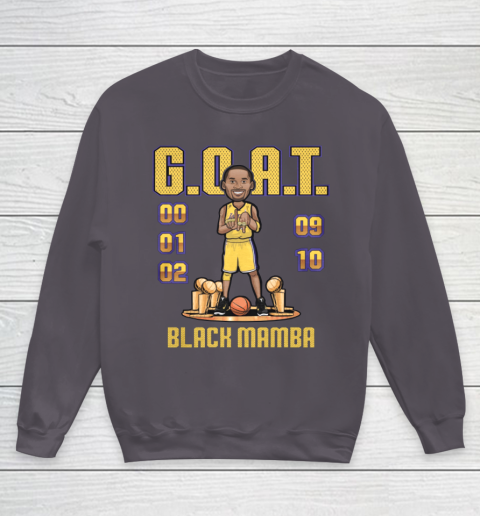 Kobe Bryant Goat Youth Sweatshirt 6