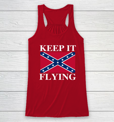 Keep It Flying Confederate Flag Racerback Tank 3
