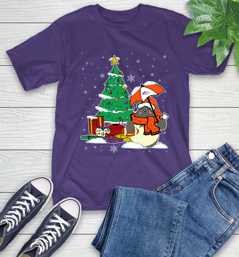 Denver Broncos NFL Football Cute Tonari No Totoro Christmas Sports T-Shirt 5