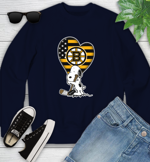 Arizona Coyotes NHL Hockey The Peanuts Movie Adorable Snoopy Youth Sweatshirt 3
