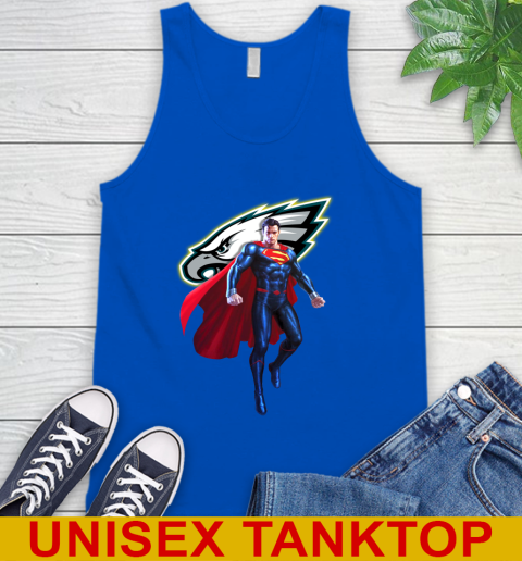 NFL Superman DC Sports Football Philadelphia Eagles Tank Top 5