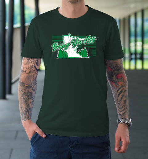 Bring Ya Ass  Minnesota Basketball T-Shirt 3