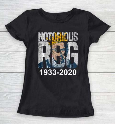 RIP Ruth Bader Ginsberg RBG 1933  2020 Women's T-Shirt
