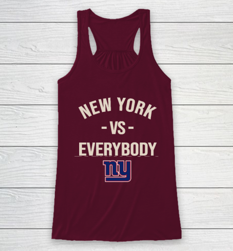 New York Giants Vs Everybody Racerback Tank 2