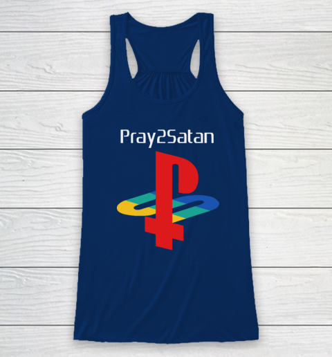 Pray2satan Racerback Tank 4