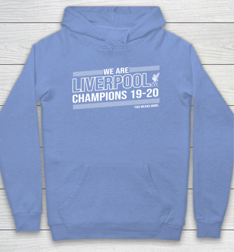 Liverpool premier league champions hoodie clearance