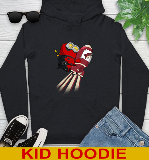 NHL Hockey Arizona Coyotes Deadpool Minion Marvel Shirt Youth Hoodie