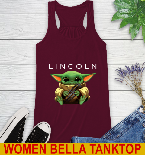 Star Wars Baby Yoda Hugs Lincoln Car Shirt 38